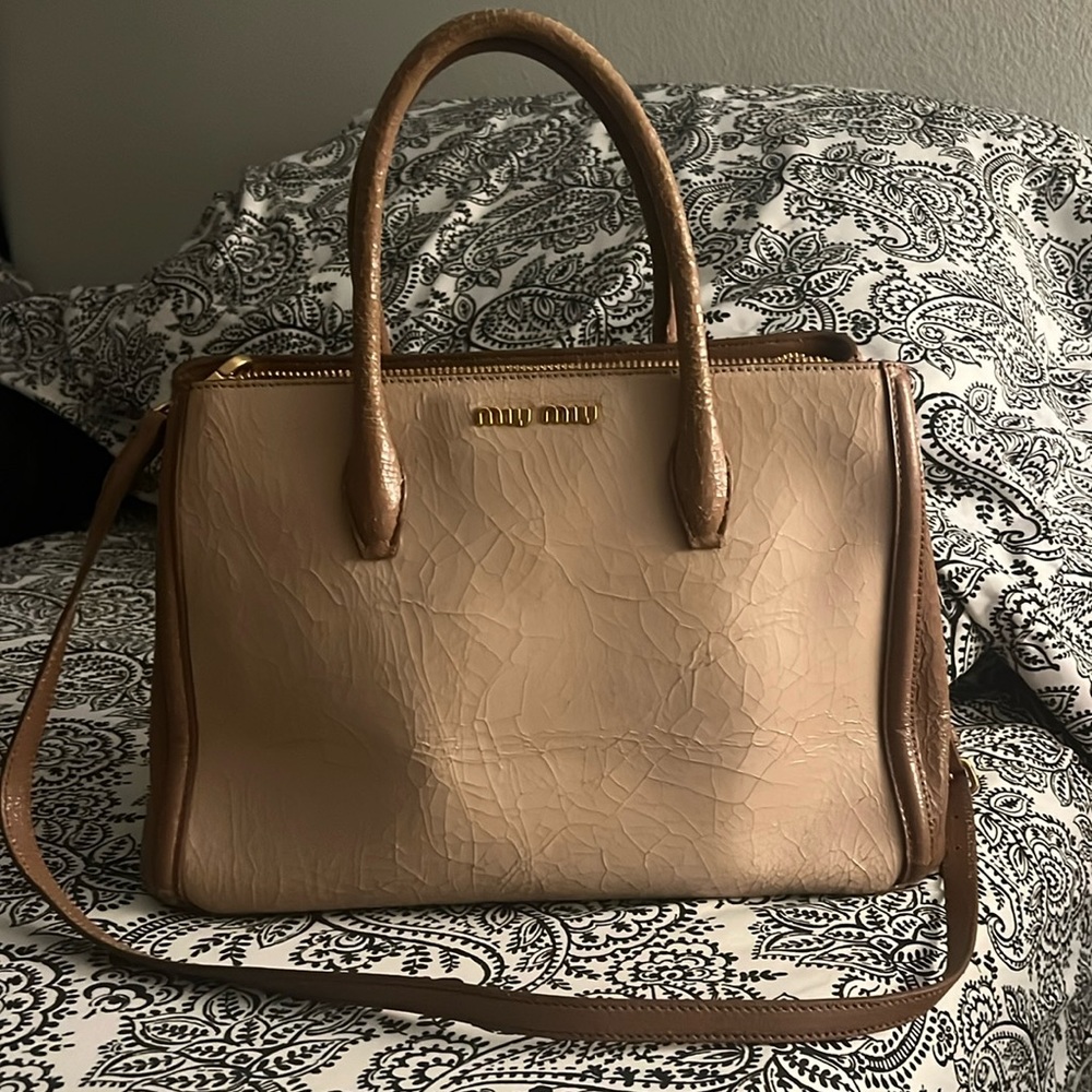 Miu Miu Craquele purse NWT